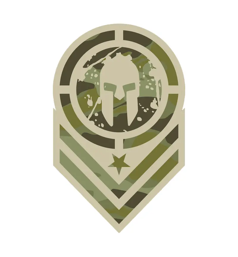 Spartan Military Vinyl Sticker 1