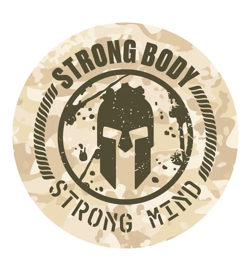 Spartan Strong Body Vinyl Sticker 1