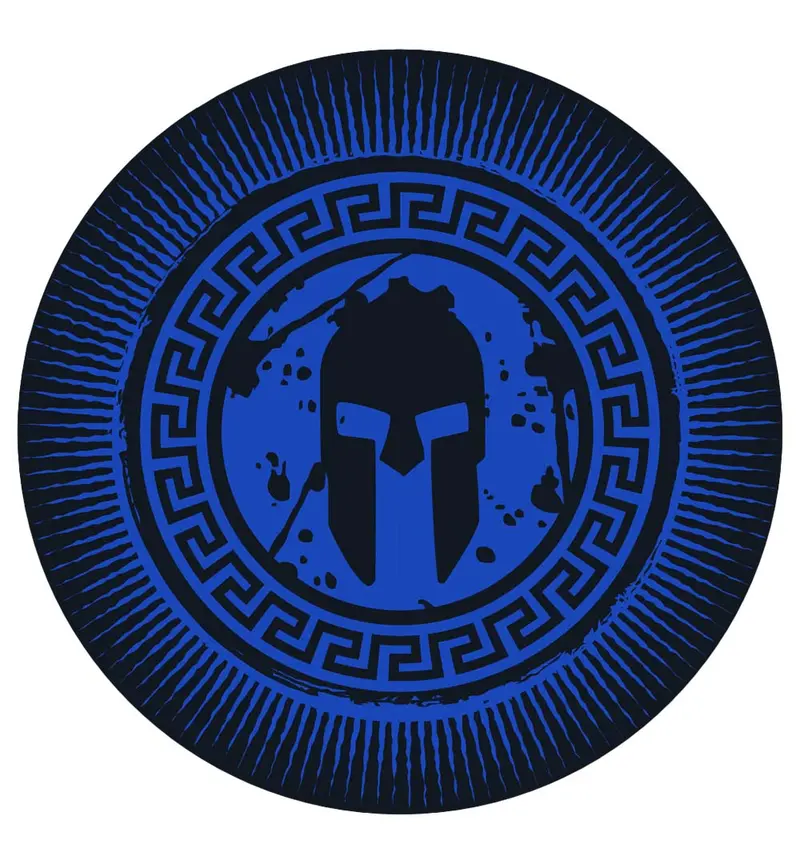 Spartan Super Medallion Vinyl Sticker 1