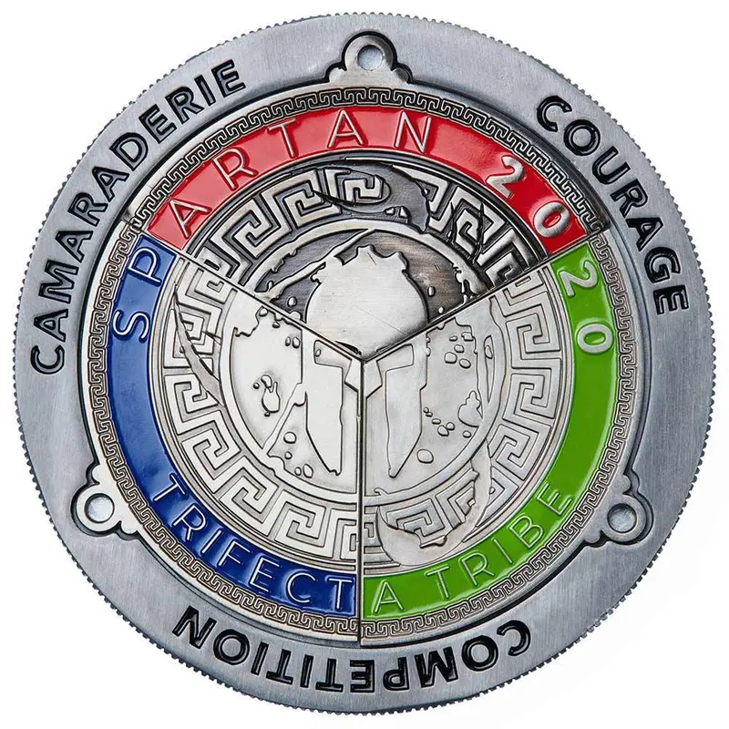 Spartan Trifecta Medal Display 1