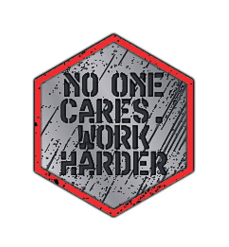 Spartan Work Harder Hex Icon 1