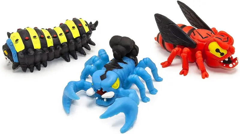 Splat Bugs Horsefly Scorpion Louse Multicolor - Pack Of 3 2