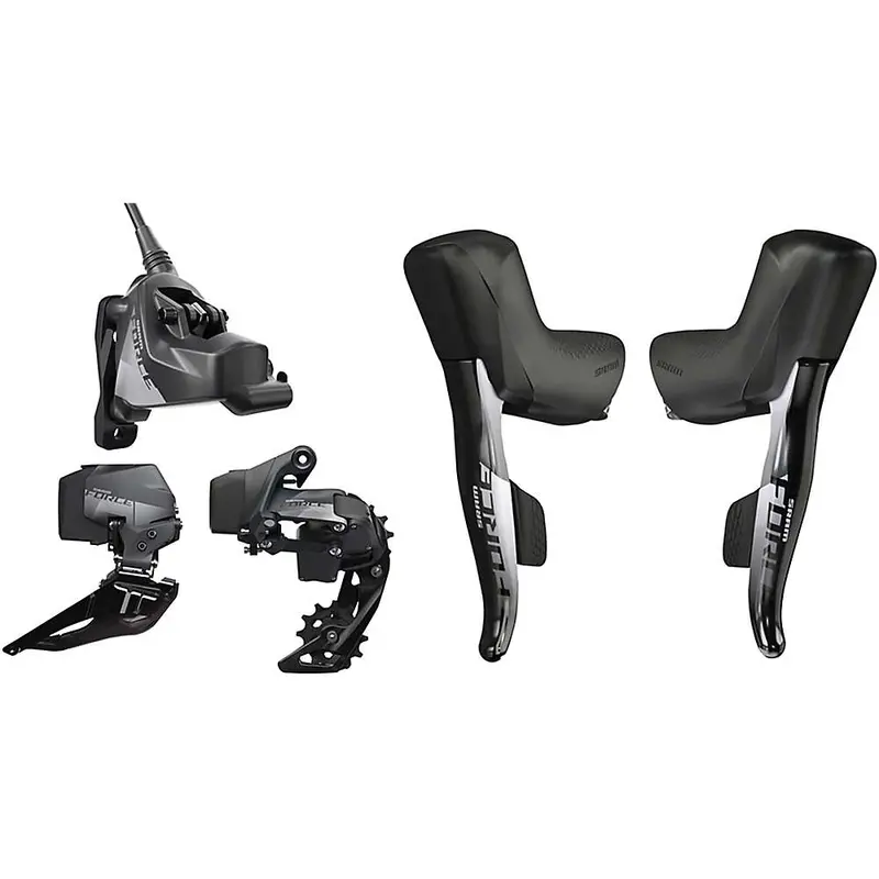 Sram Force Etap Axs 2X Hydraulic Road Disc Brake Groupset (6-Bolt Disc Rotors) 1