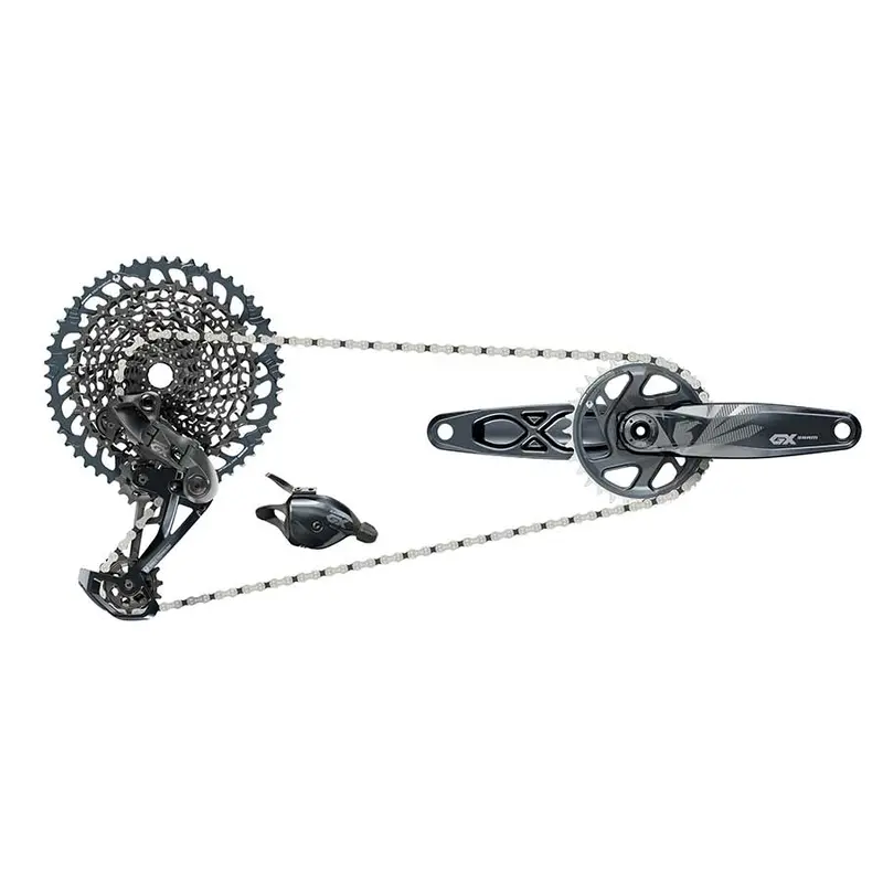 Sram Gx Eagle Groupset - 170Mm Crankset, 32T, Dub, Trigger Shifter, Rear Derailleur, 12-Speed 10-52T Cassette And 12-Speed Chain 2