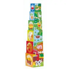 Stacking Cubes-6 Friends In Farm 1