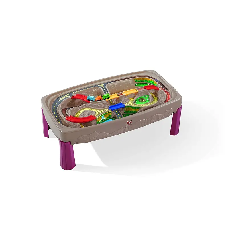 Step2 Deluxe Canyon Road Train And Track Table For Kids Indoor 1