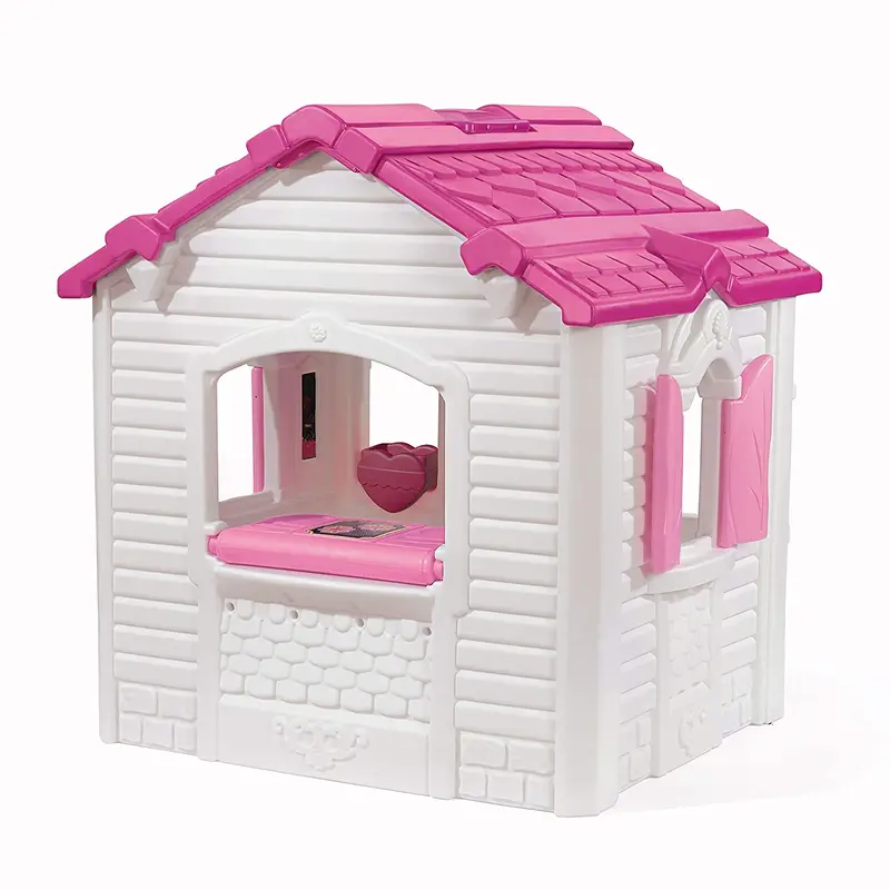 Step2 Sweetheart Playhouse - Pink White ,Princess Castle Playhouse For Kids, Outdoor 2