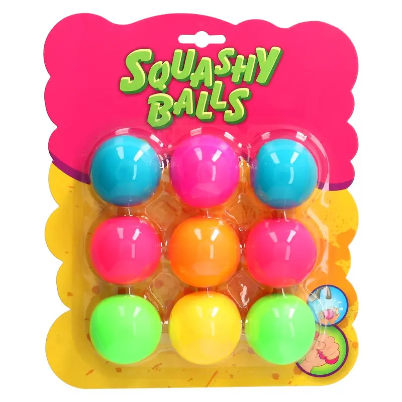 Sticky Squashy Balls 6-Piece Set 2