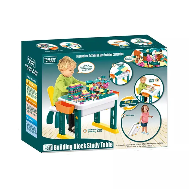 Study Multifunctional Building Blocks Game Table 1