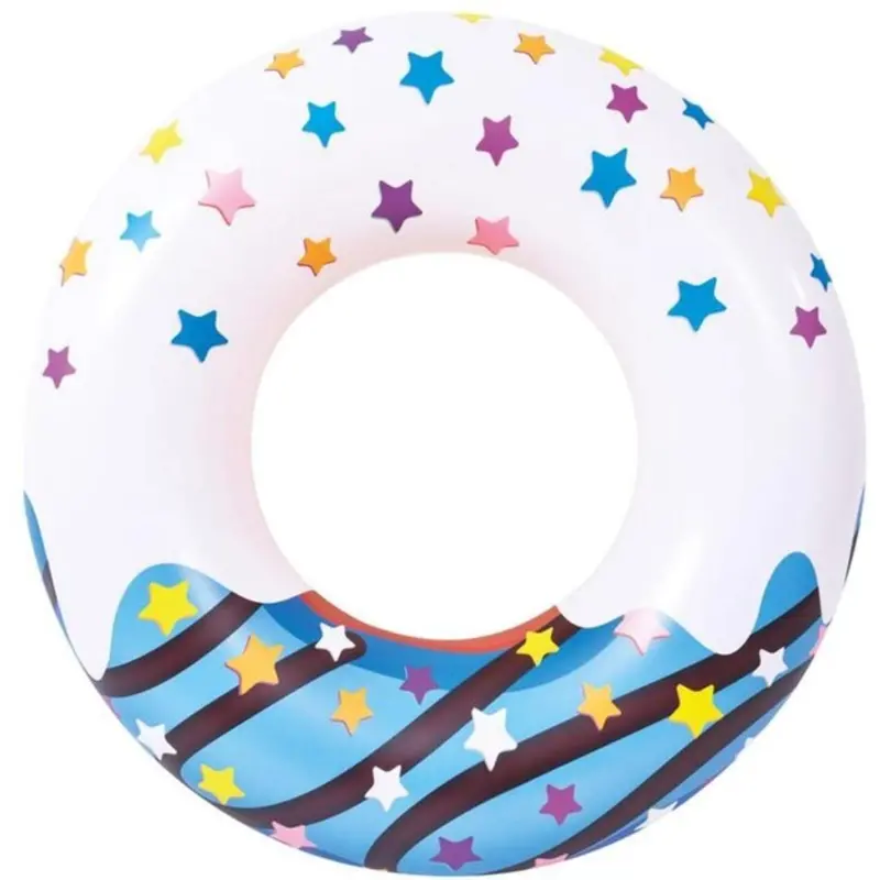 Sun Club Donut Jumbo Tube Inflatable Water Sports Pool Floating Swimming Toys - Jilong 1