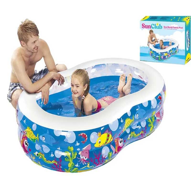 Sun Club Figure-8 Inflatable Swimming Pool - Jilong 1