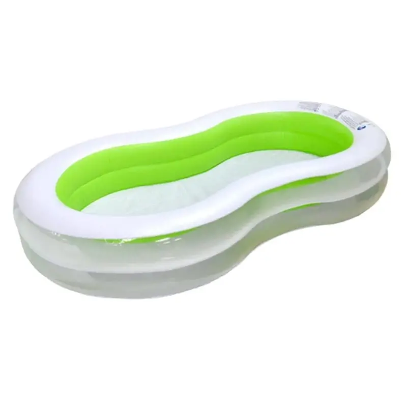Sun Club Giant 8 Figure Inflatable 3-Ring Pool -Jilong 2