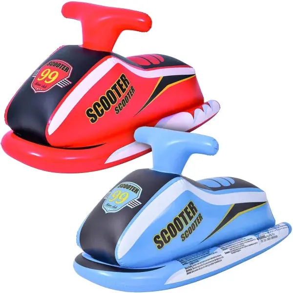 Sun Club Scooter Rider Outdoor Inflatable Water Sports Pool Floating Swimming Toys For Kids 1