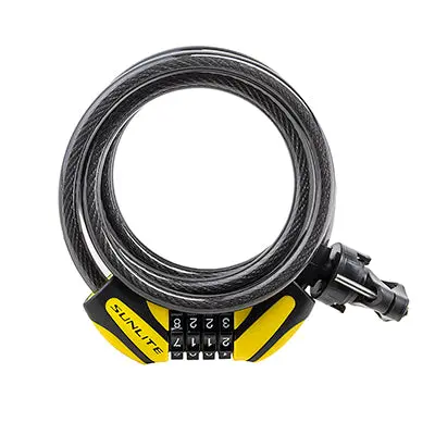 Sunlite Defender D1 Bike Lock 8Mm X 6' 1