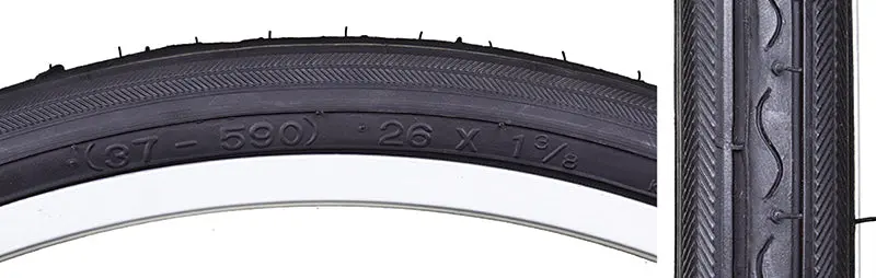 Sunlite Road Raised Center 26X1-3/8 Tire 1