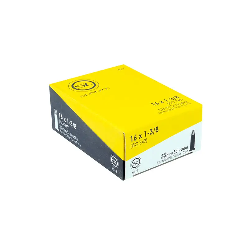 Sunlite Schrader Valve Inner Tube 16X1 3/8 32Mm 1