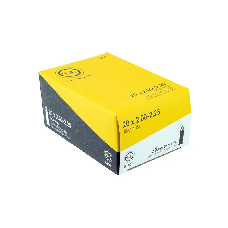 Sunlite Schrader Valve Inner Tube 20X2.00-2.25 32Mm Valve 1