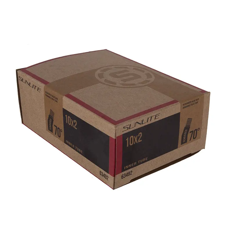 Sunlite Standard Moped/Scooter/Surry/Wheelchair Schrader Valve Inner Tube 10X2 32Mm 70-Deg 1