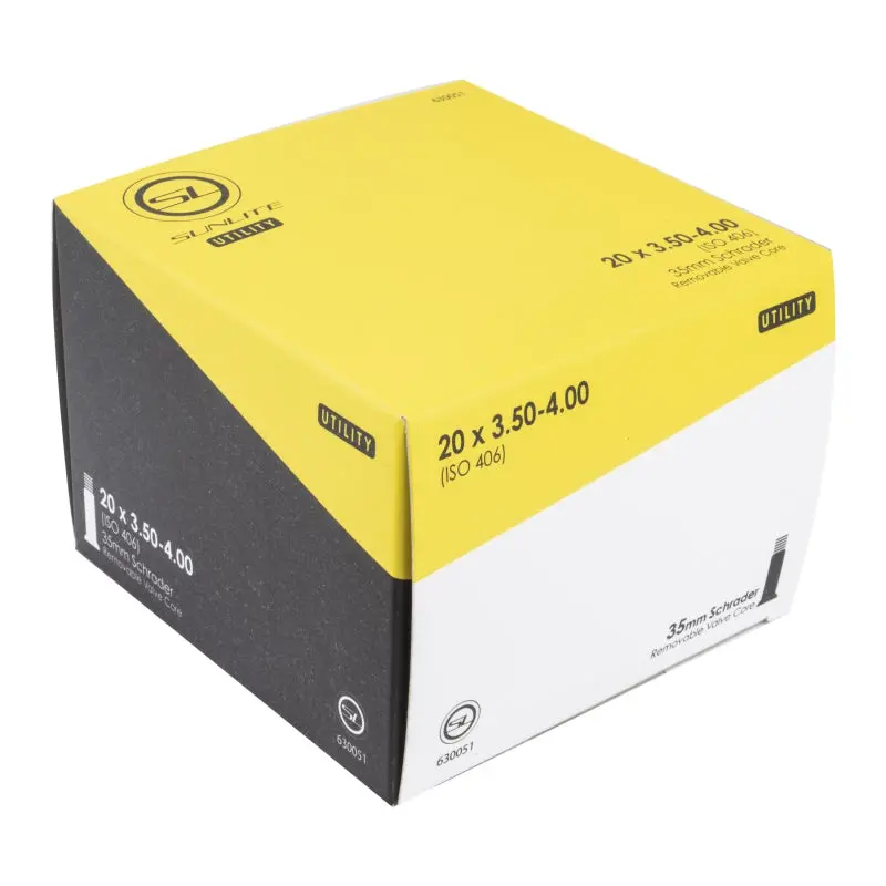 Sunlite Utili_T Standard Schrader Valve Inner Tube 20X3.50-4.00 35Mm 1