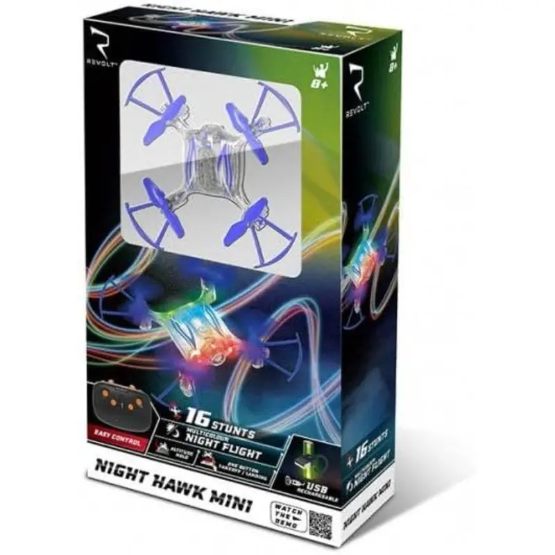 Syma 4-Channel Auto Hover Rc Stunt Night Hawk Mini Drone 1