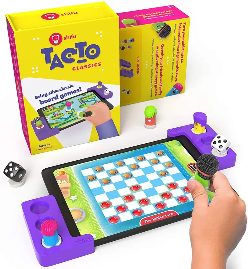Tacto Classics By Playshifu - 4In1 Board Games 1