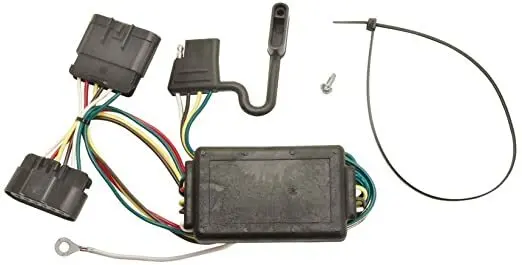 Tekonsha - T-One® T-Connector Harness, 4-Way Flat, W/Circuit Protected Converter - 118401 1
