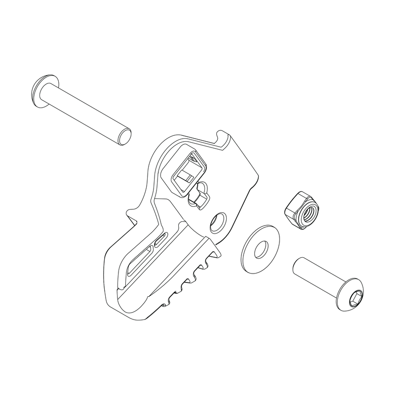 Thule - Cargobag Hinge Bracket-L 17-X - 1540105290 1