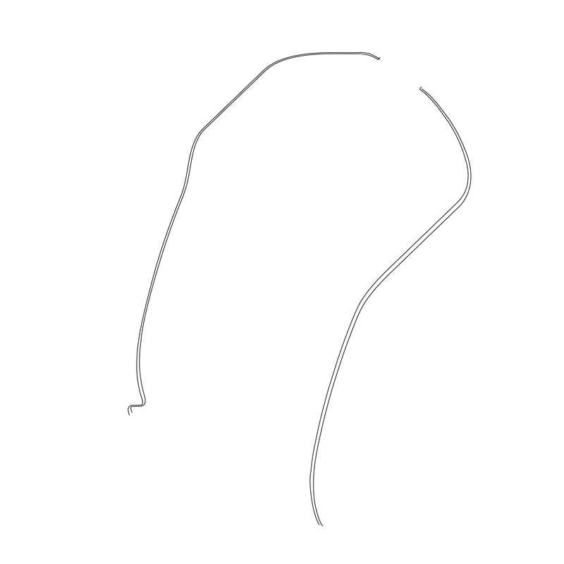 Thule - Disk Brake Cable 17-X - 1550192016 1