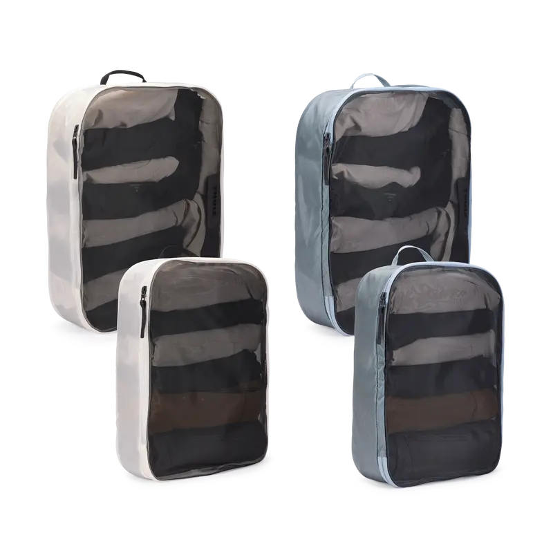 Thule - Packing Cube Family Set - Pond Gray/White - 3205580 1