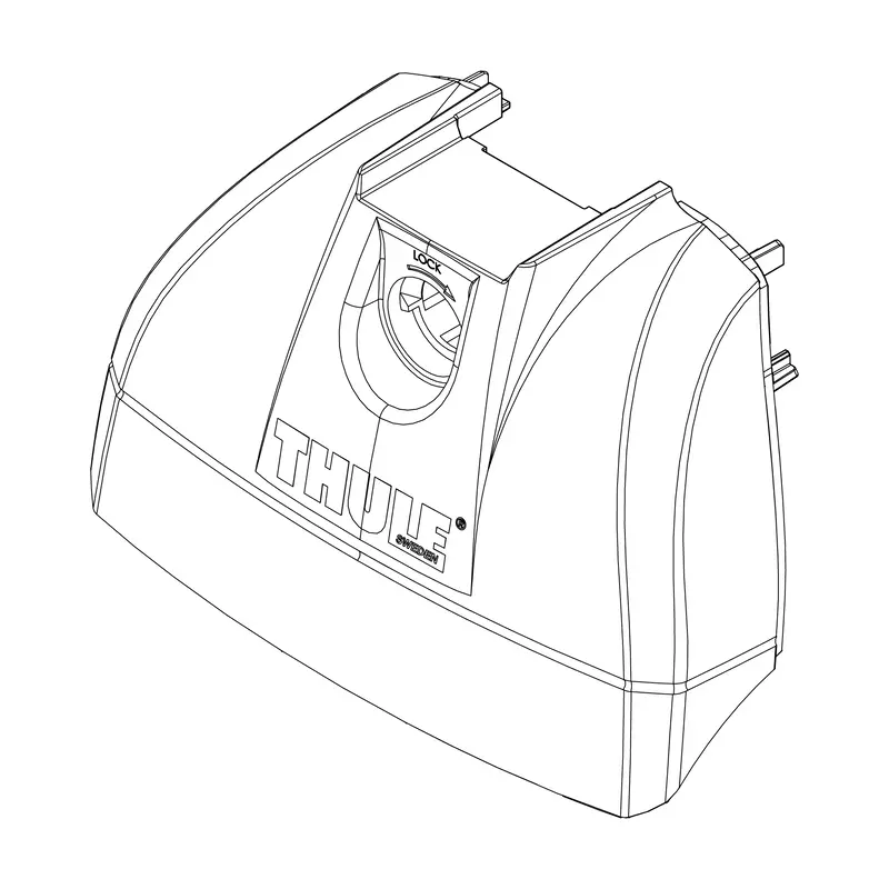 Thule - Podium Foot Cover - 1500050090 1