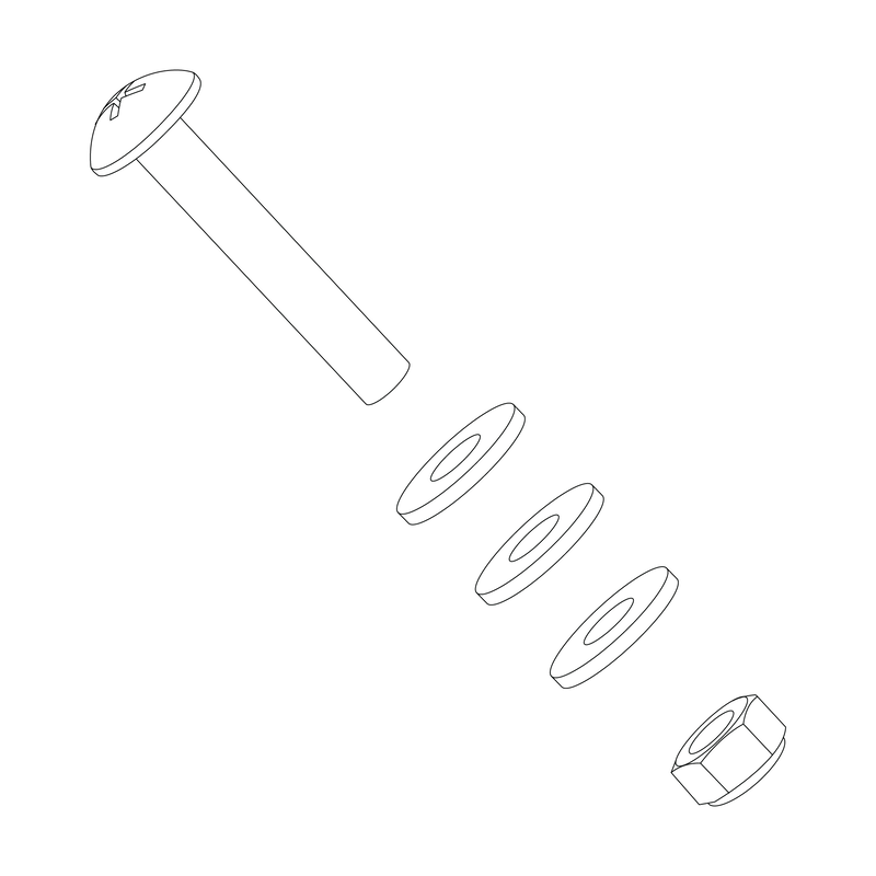 Thule - Spare Ski Kit Harness Hardware 02- - 1540105049 1