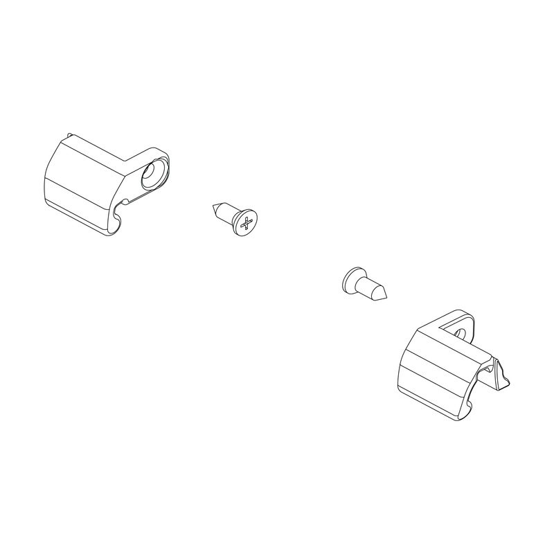 Thule - Spare Weather Cover Hooks 17-X - 1540105355 1