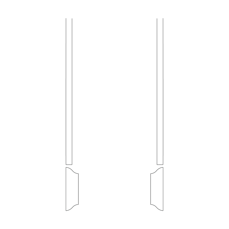 Thule - Velcro Kit Upper Frame Sport - 1540105079 1