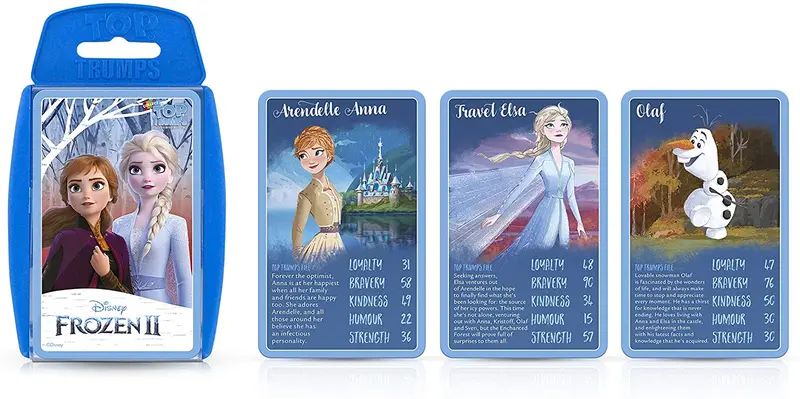 Toptrumps Card Game Frozen2 1