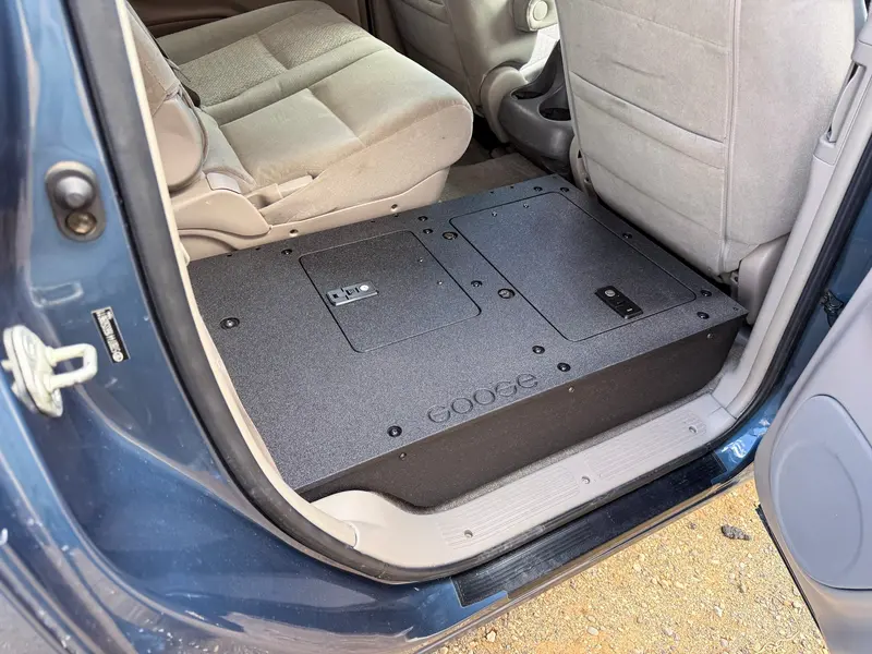 Toyota Tundra - 2000-2006 1St Gen - Double Cab - Second Row Seat Delete Plate System 1