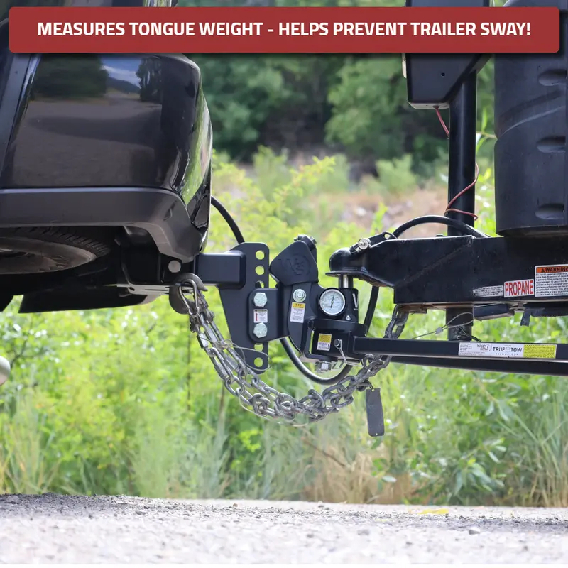 Truetow Middle Weight Weight Distribution 6" Drop, 2" Receiver 12.5K Gtwr - Ttmw6-2-Xl 1