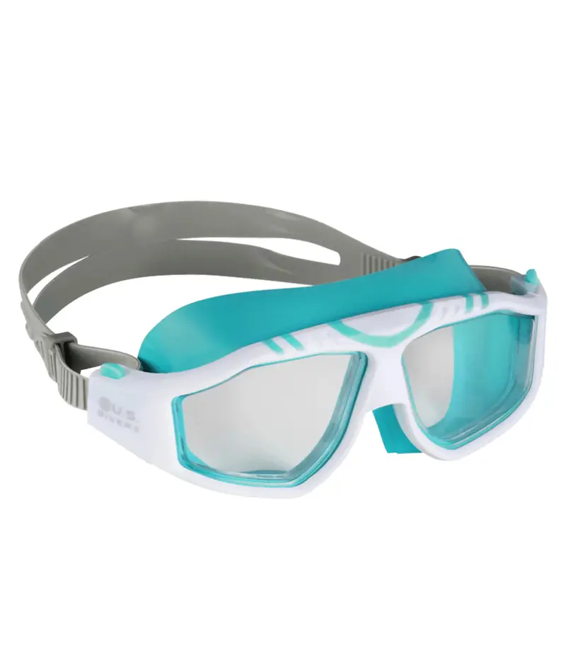 Us Divers Ecuador Jr Swim Mask Teal/White 1
