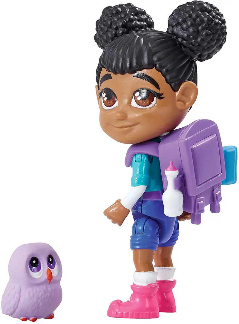 Vet Squad - Robin & Snowy The Owl, 3 Inch Articulated Vet Figure With Pet And Accessories - Suitable For 4 Years And Above 1