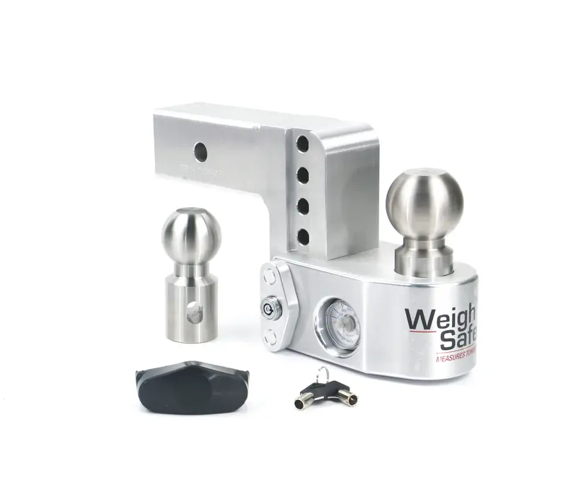 Weigh Safe - 4" Drop Hitch With 2.5" Shank 1