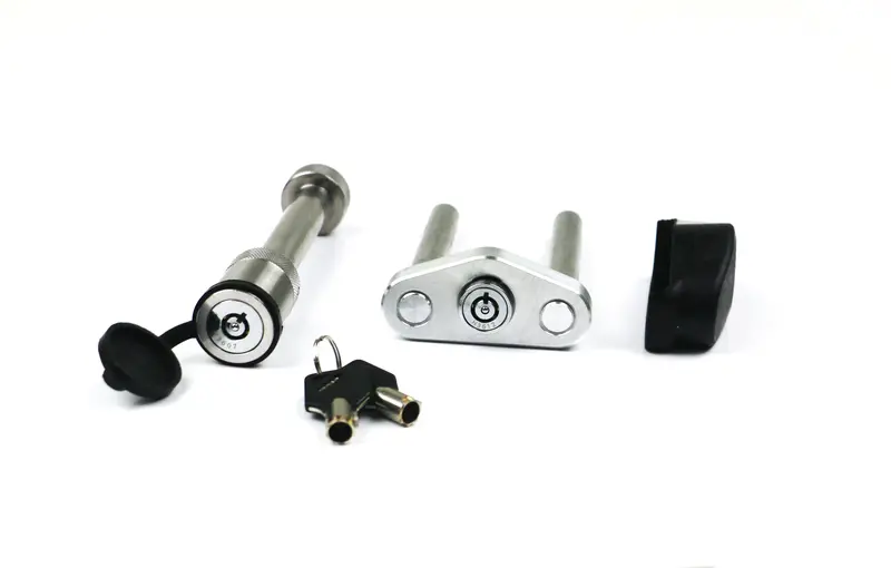 Weigh Safe Ws06 Dual Pin Lock Plate Key Assembly - Hitch Locking Pin Combo Keyed Alike 1