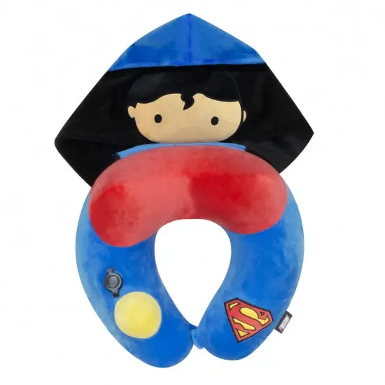 Wellitech Ridaz Inflatable Neck Cushion With Hood Superman - 29 Cm 1