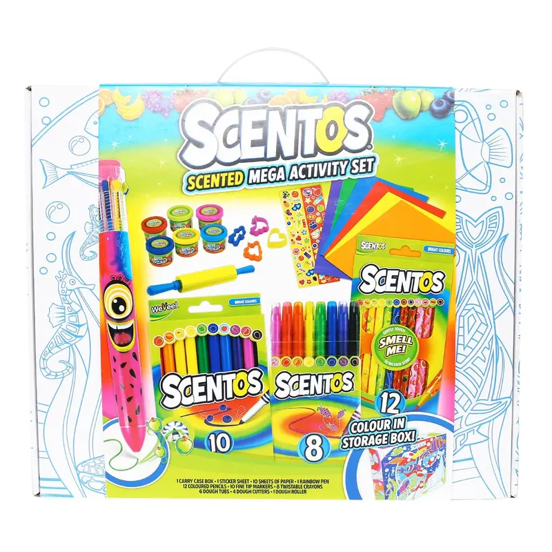 Weveel Scentos Scented Coloring Workshop 30 Pieces - Multicolor 1