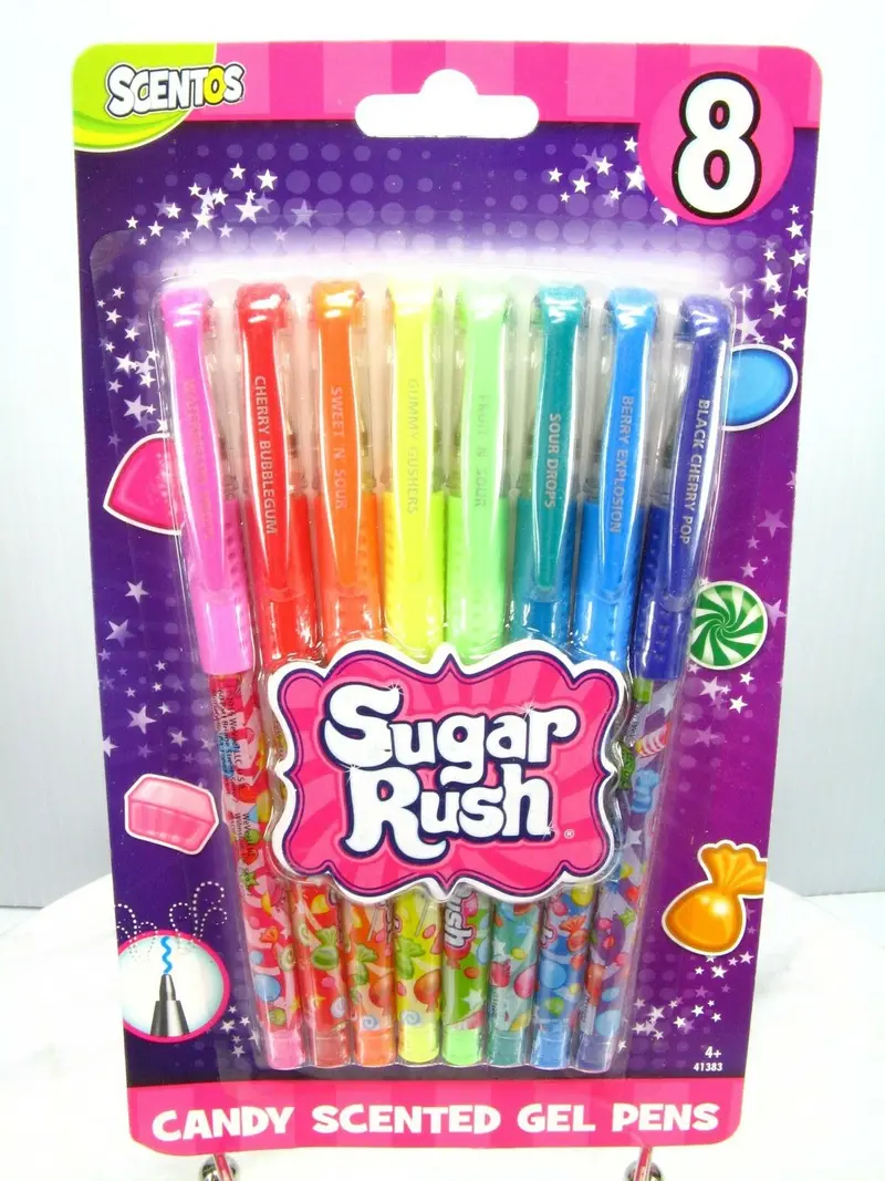 Weveel Scentos Scented Gel Pens Pack Of 8 - Multicolor 1