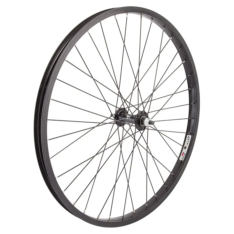 Wheelmaster 24" Alloy Cruiser/Comfort Front Wheel Black 1