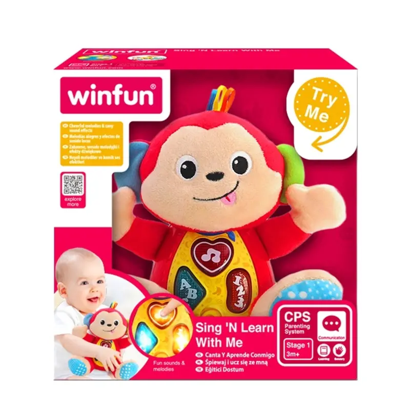 Win Fun Sing 'N Learn Animal Pal - Monkey 1