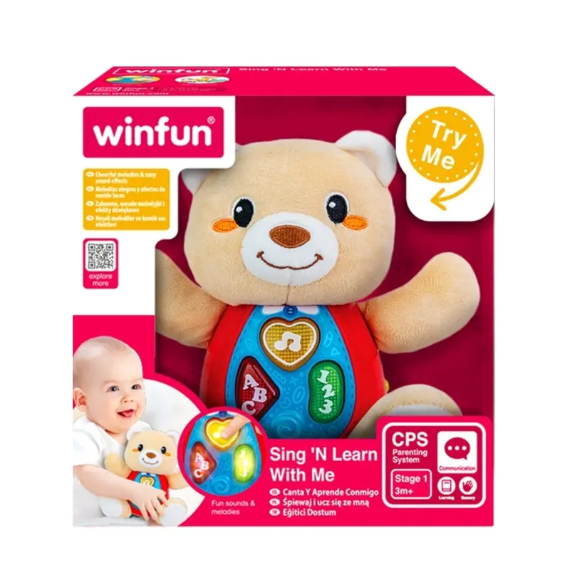 Win Fun Sing 'N Learn With Me - Bear 1