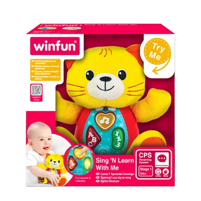 Win Fun Sing N Learn With Me - Kelsey Cat 1