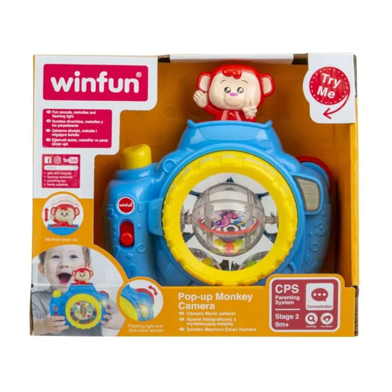 Winfun Camera With A Photo Monkey Smily Play Toy For Kids 1