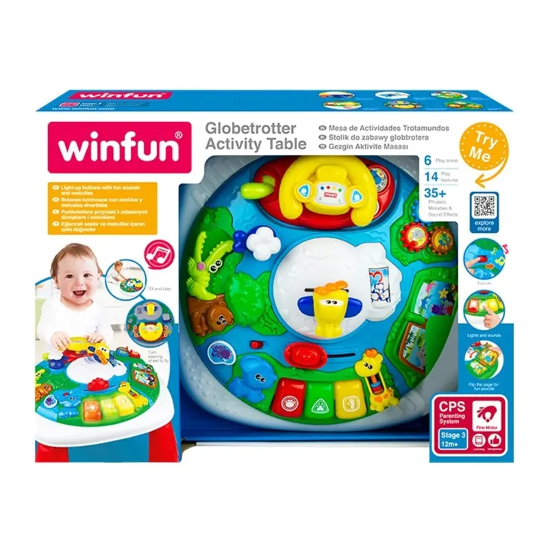 Winfun Globetrotter Activity Table 1