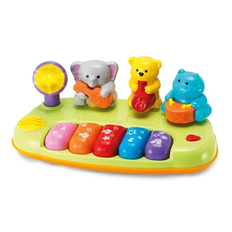 Winfun Jungle Band Piano, Multi Color 1